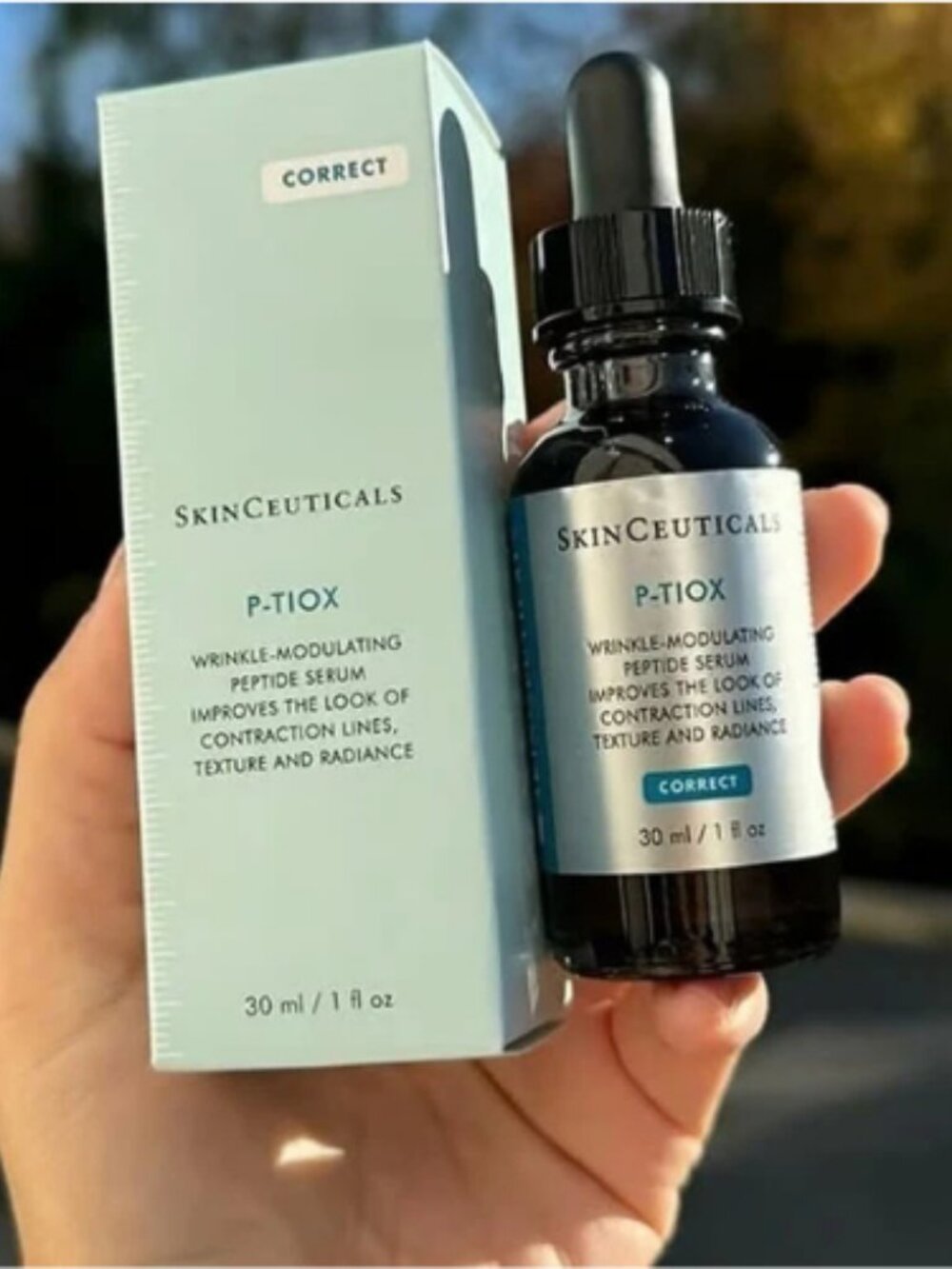 NEW Skinceuticals P-TIOX Wrinkle-Modulating Peptide Serum 1 fl oz/30ml